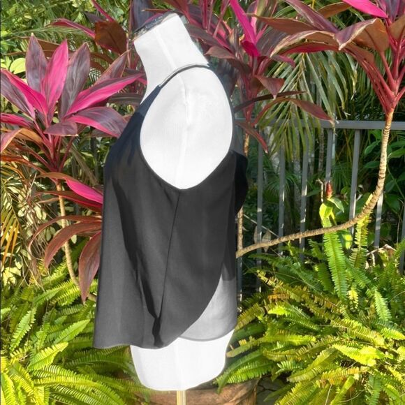 Parker Mesh Inset Chain Strap Blouse - Picture 4 of 7